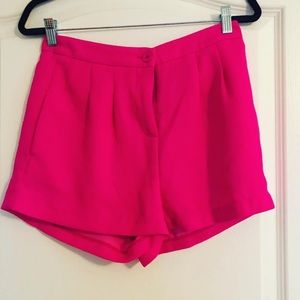 Boutique pink shorts